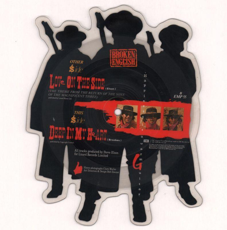 Love On The Side-EMI-7" Vinyl Picture Disc-VG/VG