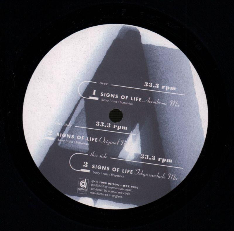 Signs Of Life-Detox-12" Vinyl P/S-VG+/NM