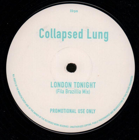 Collapsed Lung-London Tonight-Deceptive-12" Vinyl