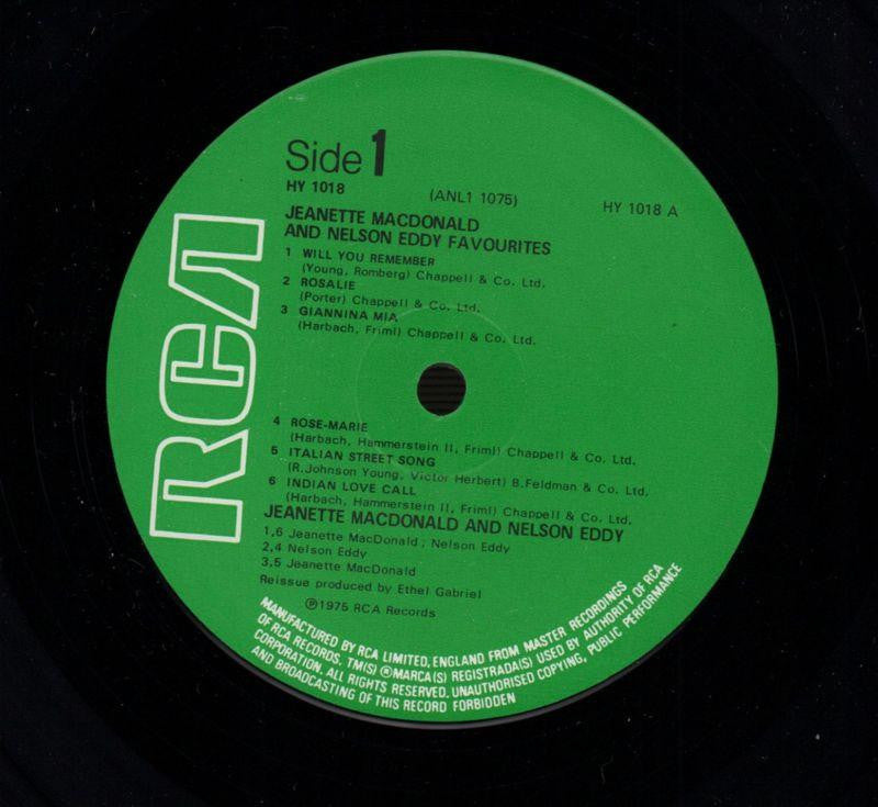 Favourites-RCA-Vinyl LP-VG/Ex+