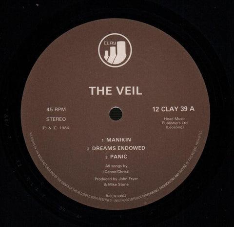 Manikin-Clay-12" Vinyl P/S-VG/Ex+