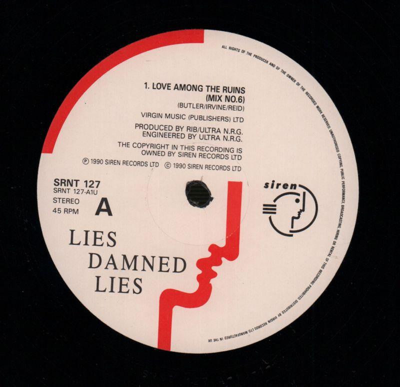 Love Among The Ruins-Siren-12" Vinyl P/S-VG/VG+