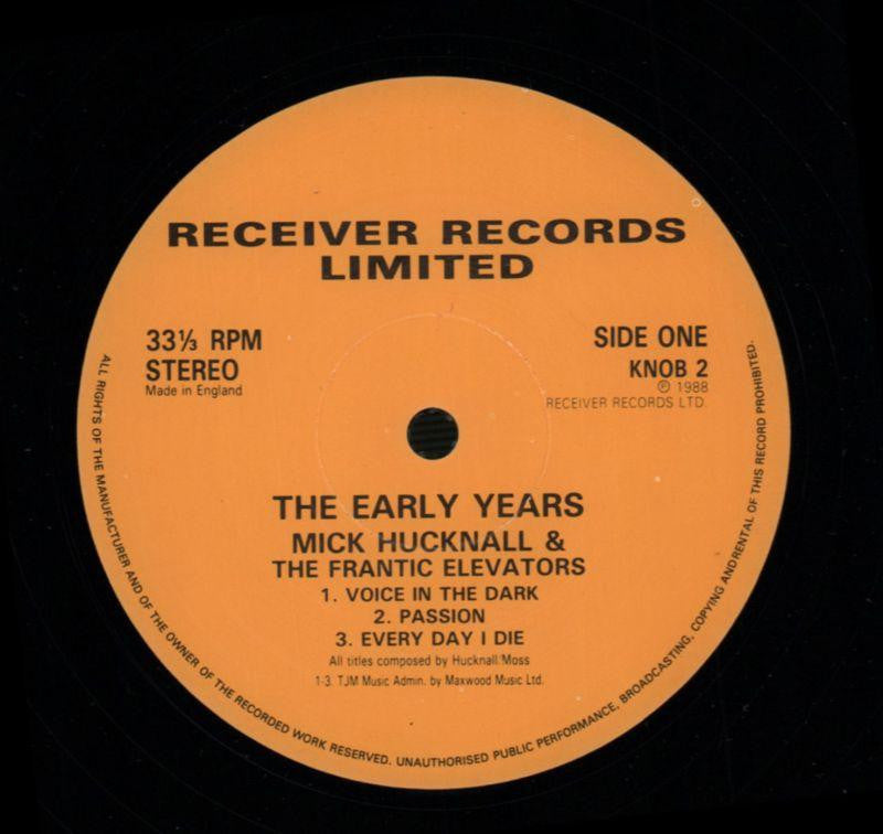The Early Years-Receiver-2x12" Vinyl-Ex+/NM