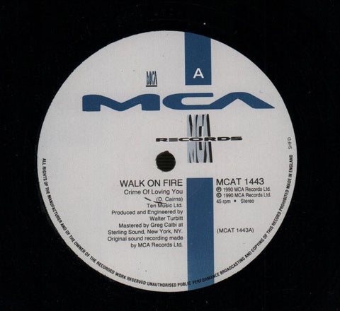 Crime Of Loving You-MCA-12" Vinyl P/S-VG/Ex