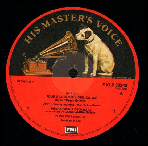 Giulini Conducts-EMI-Vinyl LP-VG+/NM