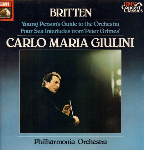 Britten-Giulini Conducts-EMI-Vinyl LP