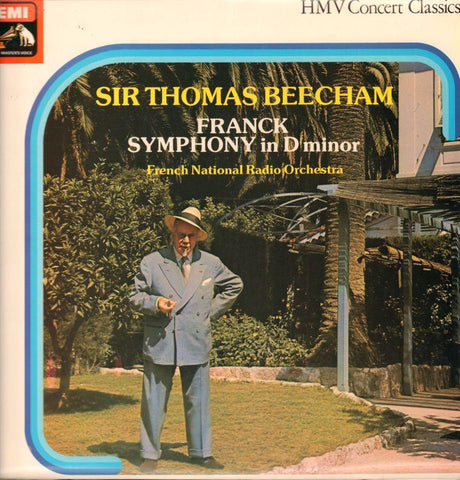 Franck-Symphony in D Minor Beecham-EMI-Vinyl LP