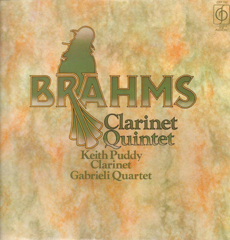 Brahms-Clarinet Quartet Puddy/Gabrieli Quartet-EMI-Vinyl LP