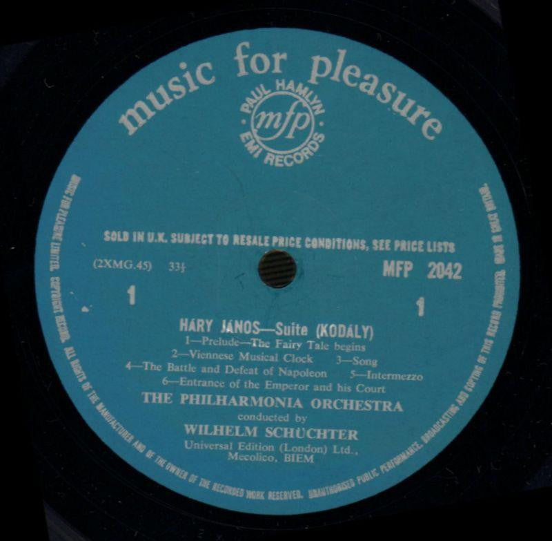 Suite/Kodaly Philharmonia/Schuchter-EMI-Vinyl LP-Ex/Ex