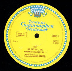 Berlin Philharmonic Liszt/Tchaikovsky-Deutshe Grammophon-Vinyl LP-VG/VG