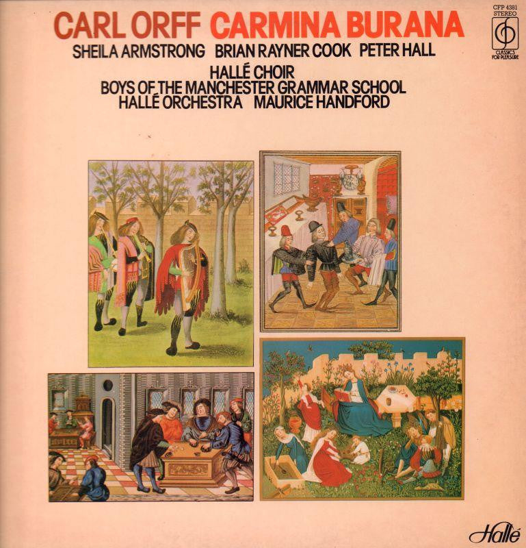 Orff-Carmina Burana Halle Choir-CFP-Vinyl LP
