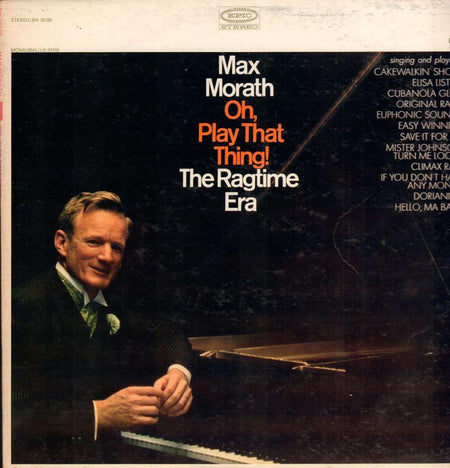 Max Morath-Oh Play That Thing-Epic-Vinyl LP-VG+/Ex