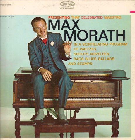 Max Morath-A Program Of Waltzes Shouts & Novelties-Epic-Vinyl LP