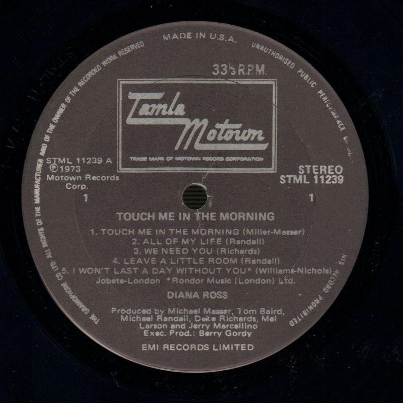 Touch Me In The Morning-Tamla Motown-Vinyl LP-VG/VG - Shakedownrecords