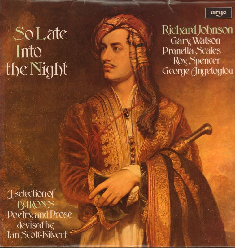 Richard Johnson-So Late Into The Night-Argo-Vinyl LP-VG+/NM