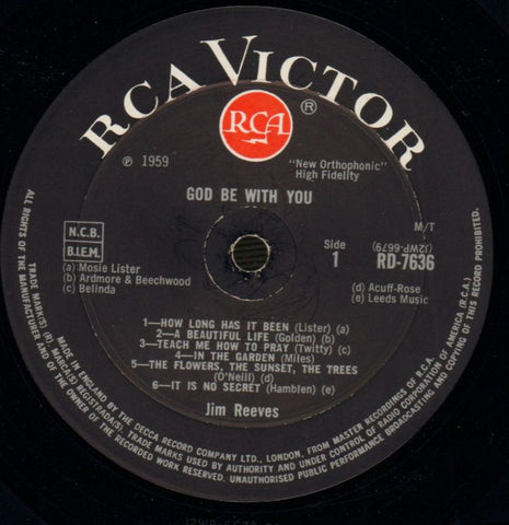 God Be With You-RCA-Vinyl LP-VG/VG