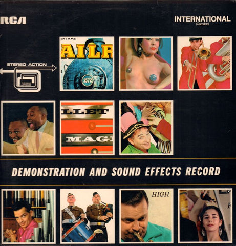 Various Sounds-Demonstration And Sound Effects Record-RCA-Vinyl LP