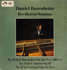 BeethovenBeethoven Sonatas/ Daniel Barenboim-HMV-Vinyl LP-Ex/NM