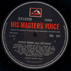 Sonata No.28, No.30/ Stephen Bishop-HMV-Vinyl LP-VG+/NM