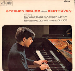 BeethovenSonata No.28, No.30/ Stephen Bishop-HMV-Vinyl LP-VG+/NM