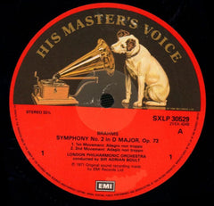 Symphony No.2, Alto Rhapsody/ Adrian Boult-HMV-Vinyl LP-Ex/NM