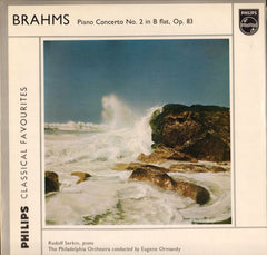 BrahmsPiano Concerto No.2/ Eugene Ormandy-Philips-Vinyl LP-Ex/NM