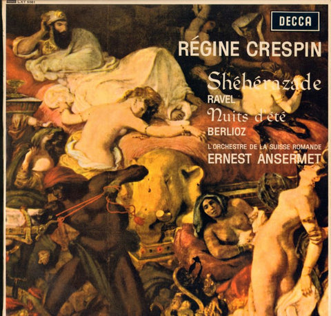 RavelSheherazade/ Ernest Ansermet-Decca-Vinyl LP-Ex/NM