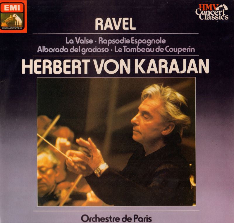 RavelLa Valse/ Karajan-HMV-Vinyl LP-Ex+/NM