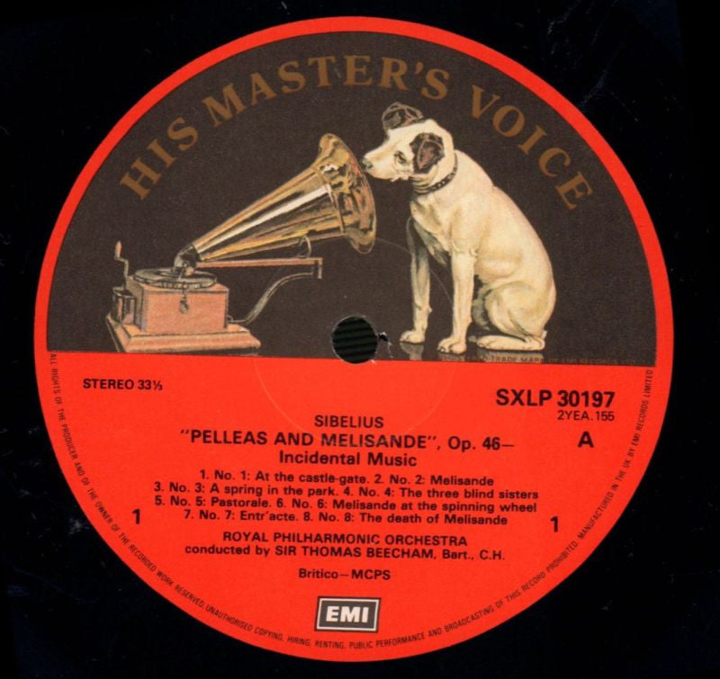 Pelleas And Melisande/ Beecham-HMV-Vinyl LP-Ex/NM