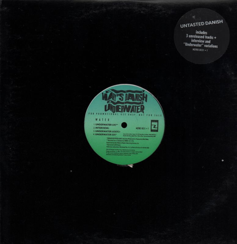 Underwater EP-Morgan Creek Records-12" Vinyl