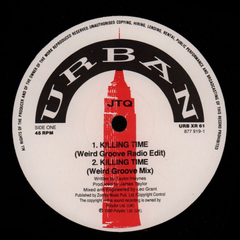 Killing Time-Polydor-12" Vinyl-Ex/Ex