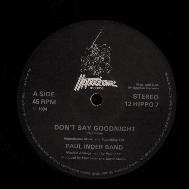Don't Say Goodnight-Hippodrome-12" Vinyl-VG/VG