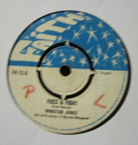Winston Jones-FUSS & FIGHT-7" Vinyl
