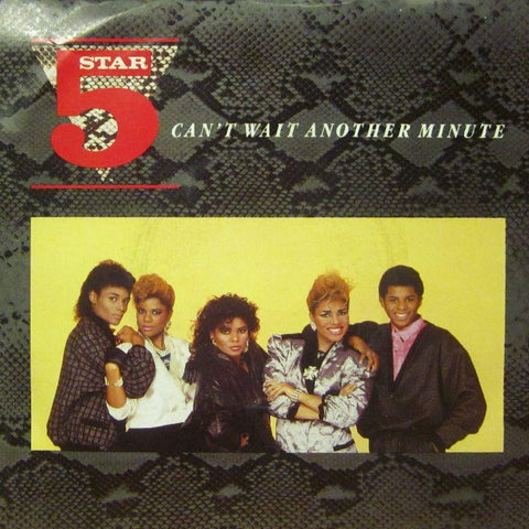 Five Star-Can't Wait Another Minute-Tent-7" Vinyl P/S