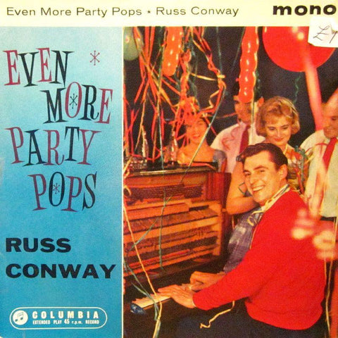Russ Conway-Even More Party Pops-Columbia-7" Vinyl P/S