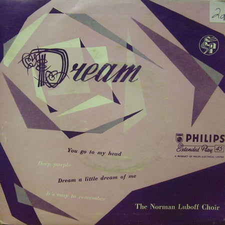 The Norman Luboff Choir-Dream-Philips-7" Vinyl P/S