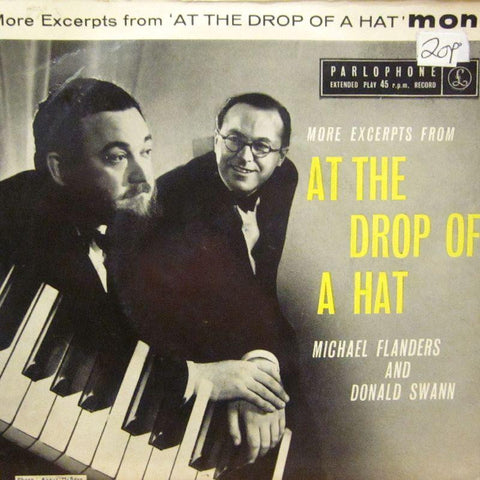 Michael Flanders And Donald Swann-More From At The Drop Of A Hat-Parlophone-7" Vinyl P/S