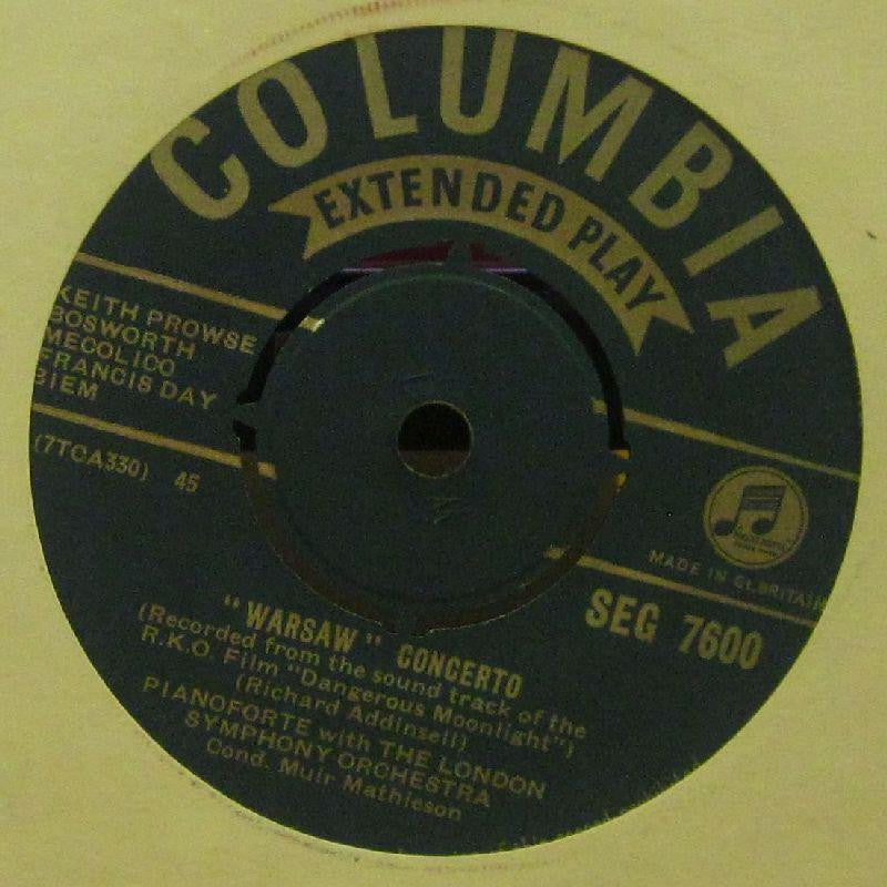 The London Symphony Orchestra-Warsaw Concerto-Columbia-7" Vinyl