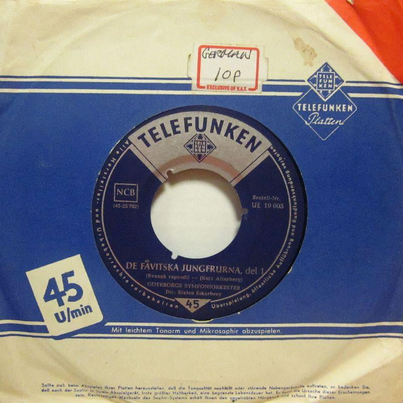 Guteborgs Symfoniorkester-De Favitska Jungfrurna-Telefunken-7" Vinyl