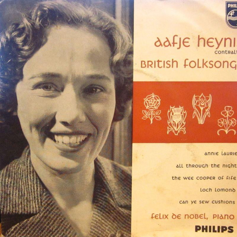 Aafje Heynis-British Folksongs-Philips-7" Vinyl P/S
