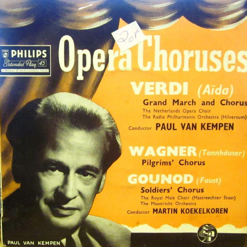 Verdi/Wagner/Gaund-Opera Choruses-Philips-7" Vinyl P/S