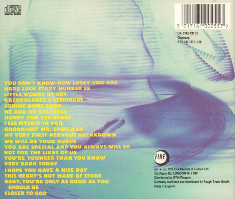 Closer To God-Fire-CD Album-New