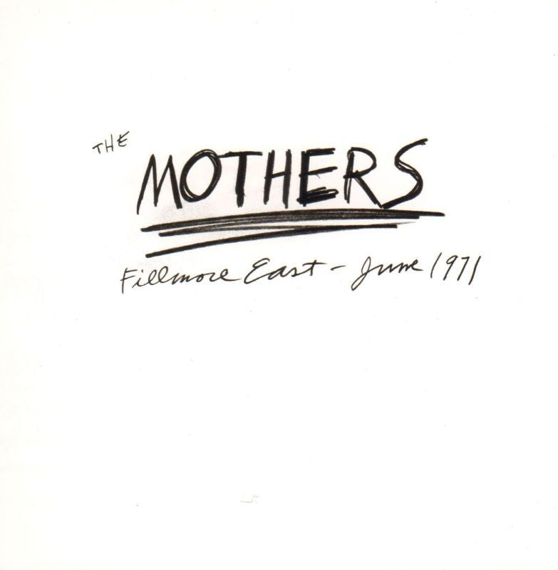 The MothersFillmore East June 1971-Zappa-CD Album-New