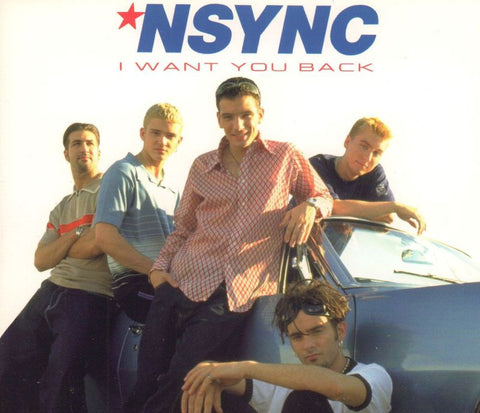 NSYNC-I Want You Back-BMG-CD Single-Like New