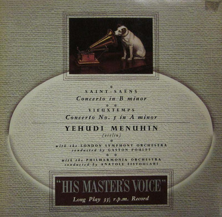 Saint-Saens-Vieuxtemps-EMI-Vinyl LP