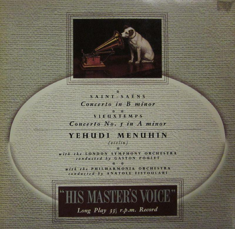 Saint-Saens-Vieuxtemps-EMI-Vinyl LP