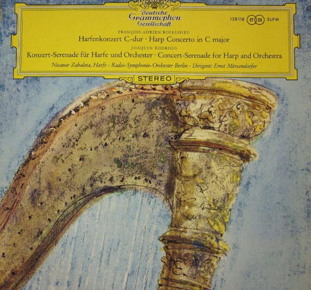 Boieldieu/Rodrigo-Harfenkonzert-Deutsche Grammophon-Vinyl LP