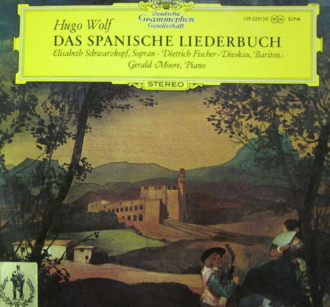 Hugo Wolf-Das Spanische Liederbuch-Deutsche Grammophon-2x12" Vinyl LP Gatefold