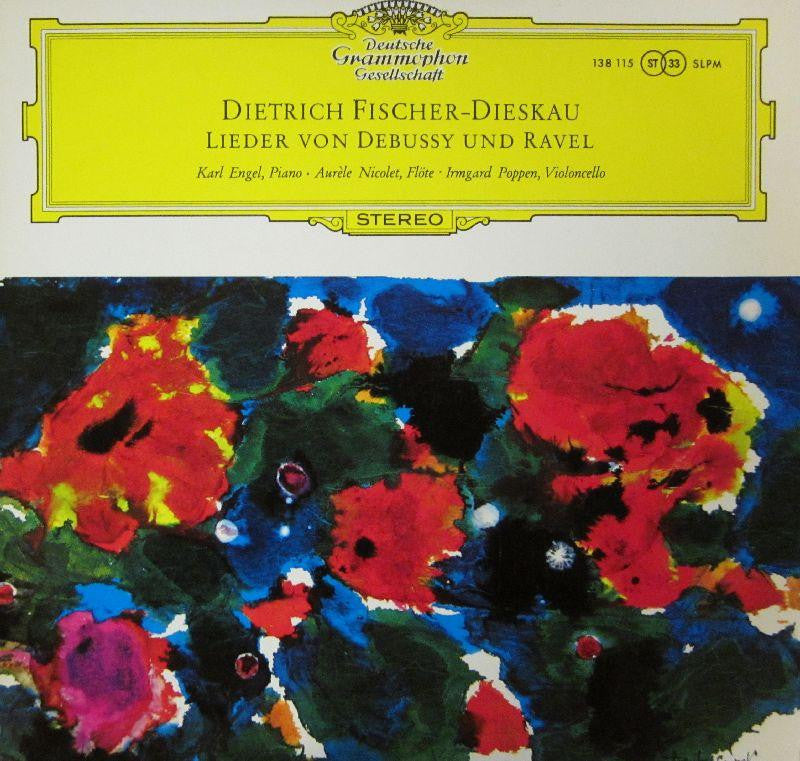 Debussy/Ravel-Dietrich Fischer-Dieskau recital-Deutsche Grammophon-Vinyl LP