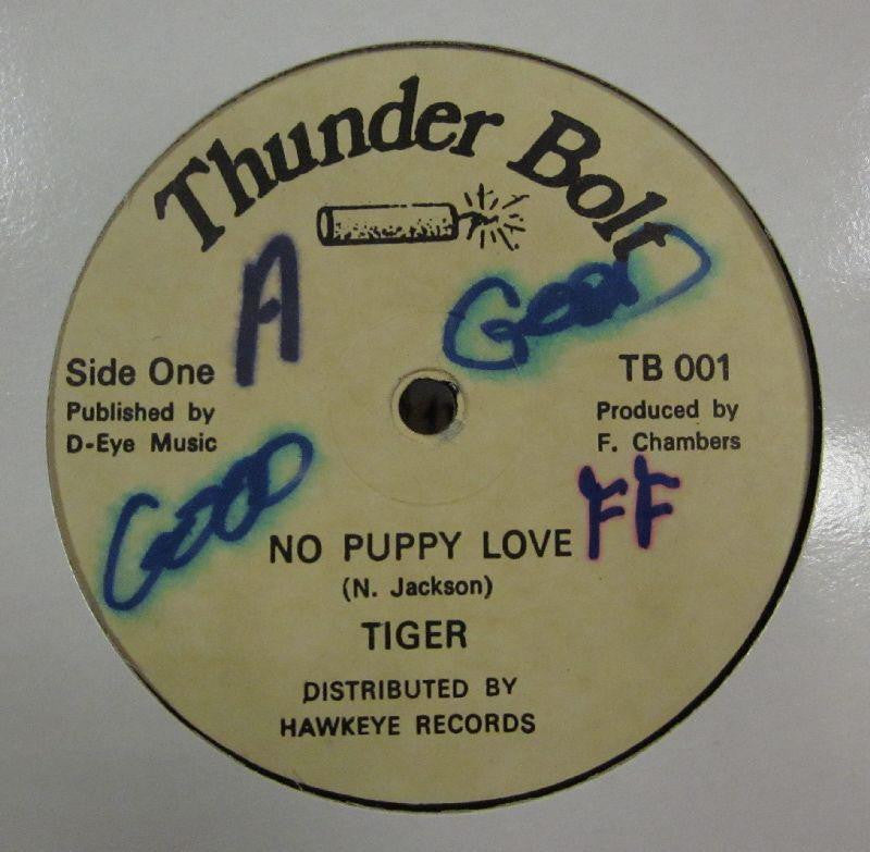 Tiger-No Puppy Love-Thunder Bolt-12" Vinyl